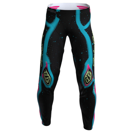 Pantalon TROY LEE DESIGNS SE Ultra Membrane Taille 34 - noir/jaune