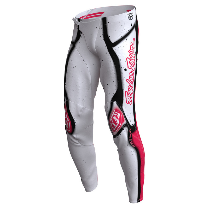 Pantalon TROY LEE DESIGNS SE Ultra Membrane Taille 36 - blanc/Infra Red