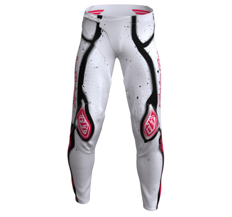 Pantalon TROY LEE DESIGNS SE Ultra Membrane Taille 36 - blanc/Infra Red