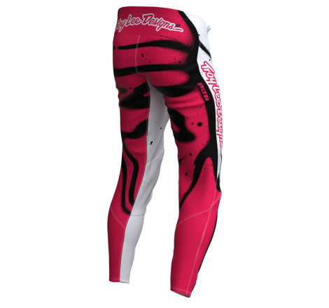 Pantalon TROY LEE DESIGNS SE Ultra Membrane Taille 36 - blanc/Infra Red