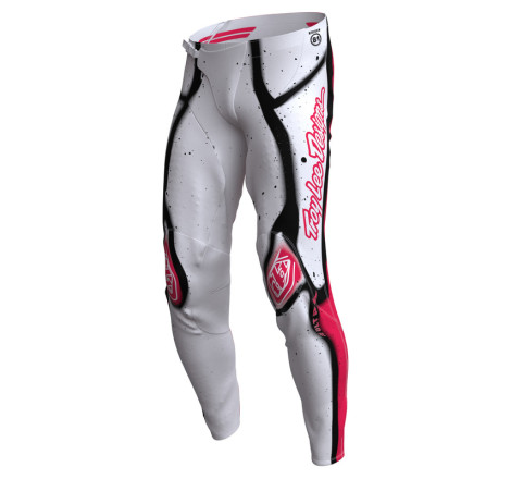 Pantalon TROY LEE DESIGNS SE Ultra Membrane Taille 30 - blanc/Infra Red