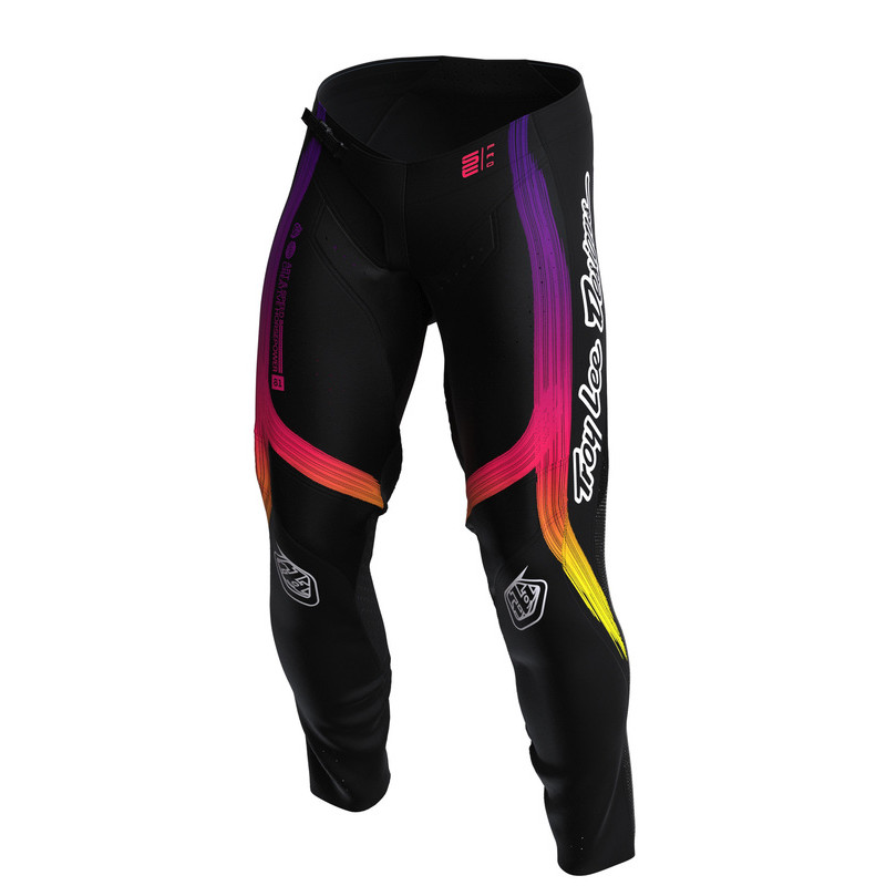 Pantalon TROY LEE DESIGNS SE Pro Stripes Taille 30 - noir/multi