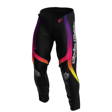 Pantalon TROY LEE DESIGNS SE Pro Stripes Taille 30 - noir/multi