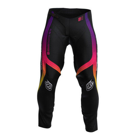 Pantalon TROY LEE DESIGNS SE Pro Stripes Taille 30 - noir/multi