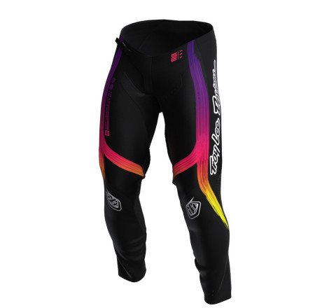 Pantalon TROY LEE DESIGNS SE Pro Stripes Taille 34 - noir/multi