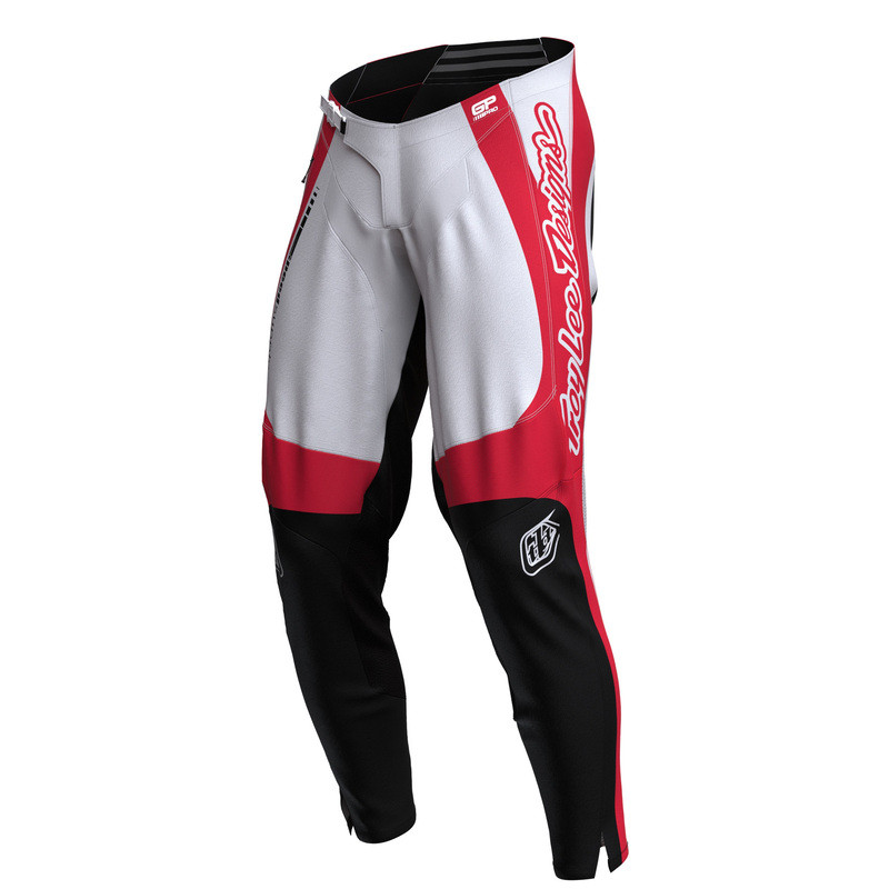 Pantalon TROY LEE DESIGNS GP Pro Frames Taille 28 - blanc/rouge