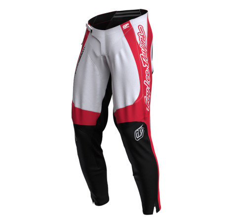 Pantalon TROY LEE DESIGNS GP Pro Frames Taille 28 - blanc/rouge