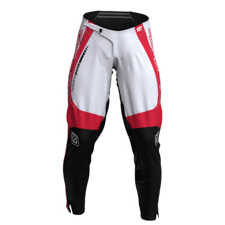Pantalon TROY LEE DESIGNS GP Pro Frames Taille 28 - blanc/rouge