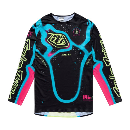 Maillot TROY LEE DESIGNS SE Ultra Membrane Taille M - noir/jaune