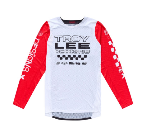 Maillot TROY LEE DESIGNS GP Pro Air Standard Taille M - rouge/blanc/noir