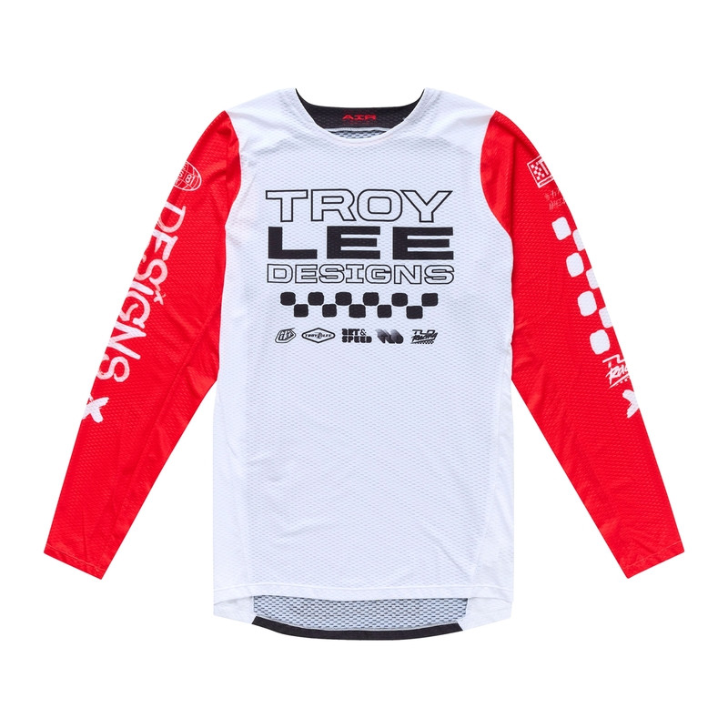 Maillot TROY LEE DESIGNS GP Pro Air Standard Taille M - rouge/blanc/noir