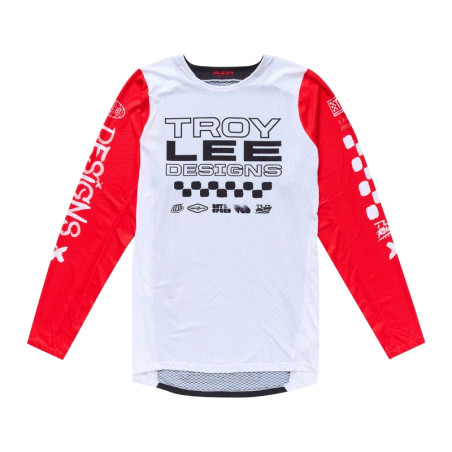 Maillot TROY LEE DESIGNS GP Pro Air Standard Taille M - rouge/blanc/noir