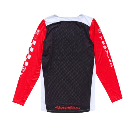 Maillot TROY LEE DESIGNS GP Pro Air Standard Taille M - rouge/blanc/noir