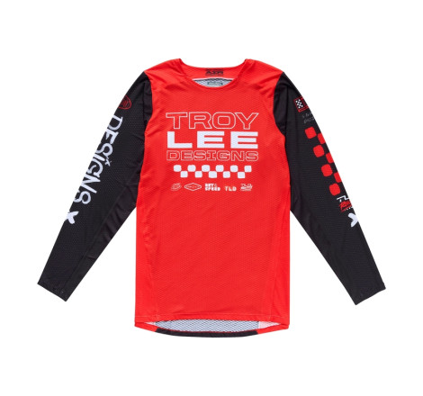 Maillot TROY LEE DESIGNS GP Pro Air Standard Taille L - orange/noir