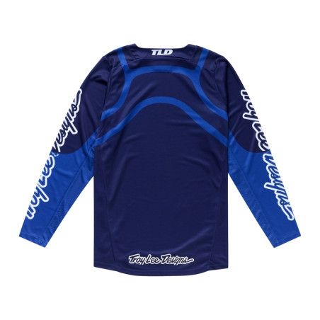 Maillot TROY LEE DESIGNS GP Pro Swerve Taille S - Navy/bleu