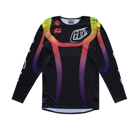 Maillot TROY LEE DESIGNS SE Pro Stripes Taille L - noir/multi