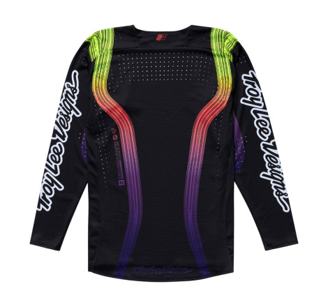 Maillot TROY LEE DESIGNS SE Pro Stripes Taille L - noir/multi