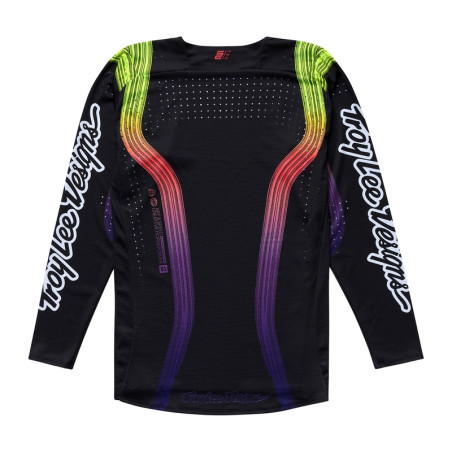 Maillot TROY LEE DESIGNS SE Pro Stripes Taille L - noir/multi