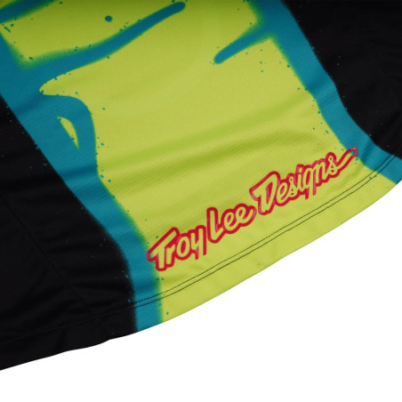 Maillot enfant TROY LEE DESIGNS GP Pro Membrane Taille YL - noir/jaune