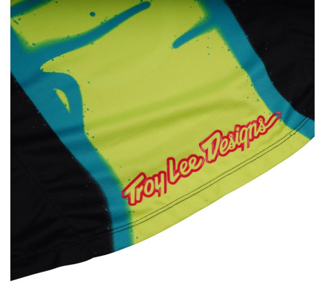 Maillot enfant TROY LEE DESIGNS GP Pro Membrane Taille YM - noir/jaune