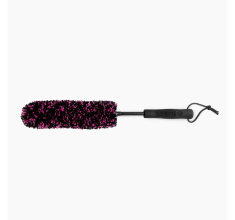 Jeu de 3 brosses microfibre Muc-Off - nettoyage moto précis et sans rayures