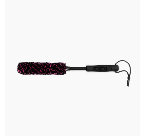 Jeu de 3 brosses microfibre Muc-Off - nettoyage moto précis et sans rayures