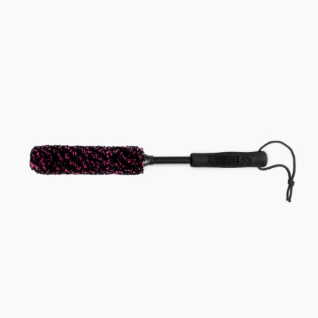 Jeu de 3 brosses microfibre Muc-Off - nettoyage moto précis et sans rayures