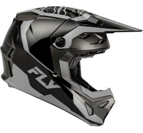 Casque FLY RACING Formula CP Charge - noir/gris/Light Grey