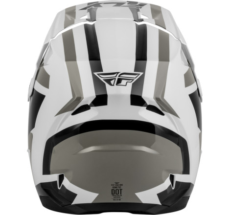 Casque FLY RACING Kinetic Sync - blanc/noir/gris