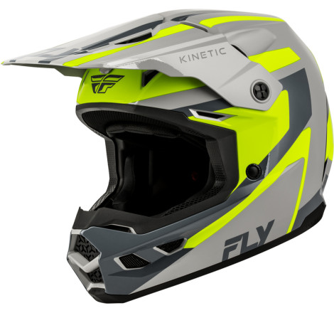 Casque FLY RACING Kinetic Sync - gris/Hi-Vis