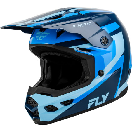 Casque FLY RACING Kinetic Sync - Navy/bleu/Light Blue