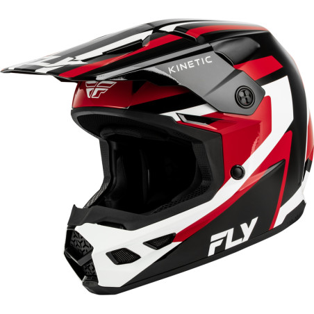 Casque FLY RACING Kinetic Sync - noir/rouge/blanc