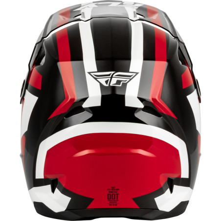 Casque FLY RACING Kinetic Sync - noir/rouge/blanc