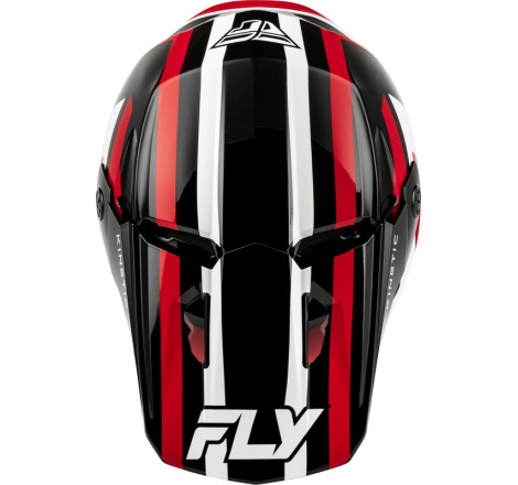 Casque FLY RACING Kinetic Sync - noir/rouge/blanc