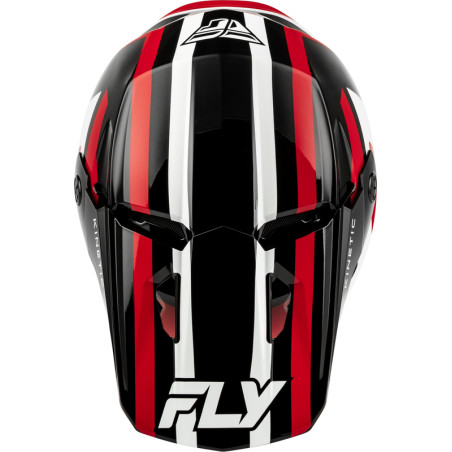 Casque FLY RACING Kinetic Sync - noir/rouge/blanc