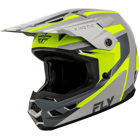 Casque FLY RACING Kinetic Sync - gris/Hi-Vis