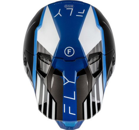 Casque FLY RACING Formula CC Strike - noir/bleu/gris/blanc