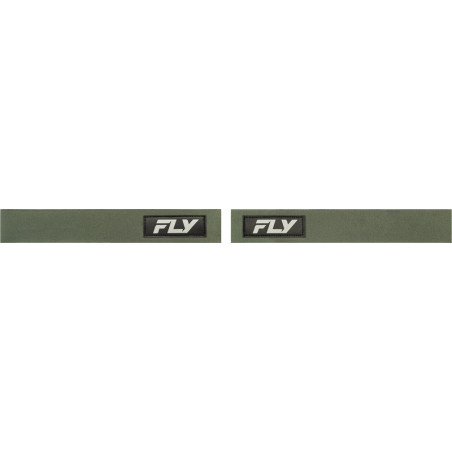 Masque FLY RACING Focus Sand vert/noir - écran Dark Smoke