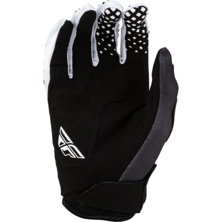 Gants FLY RACING Kinetic Fade - noir/blanc/Hi-Vis
