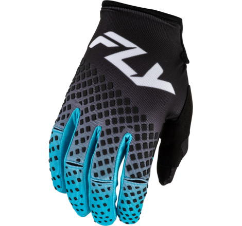 Gants FLY RACING Kinetic Fade - noir/bleu/blanc