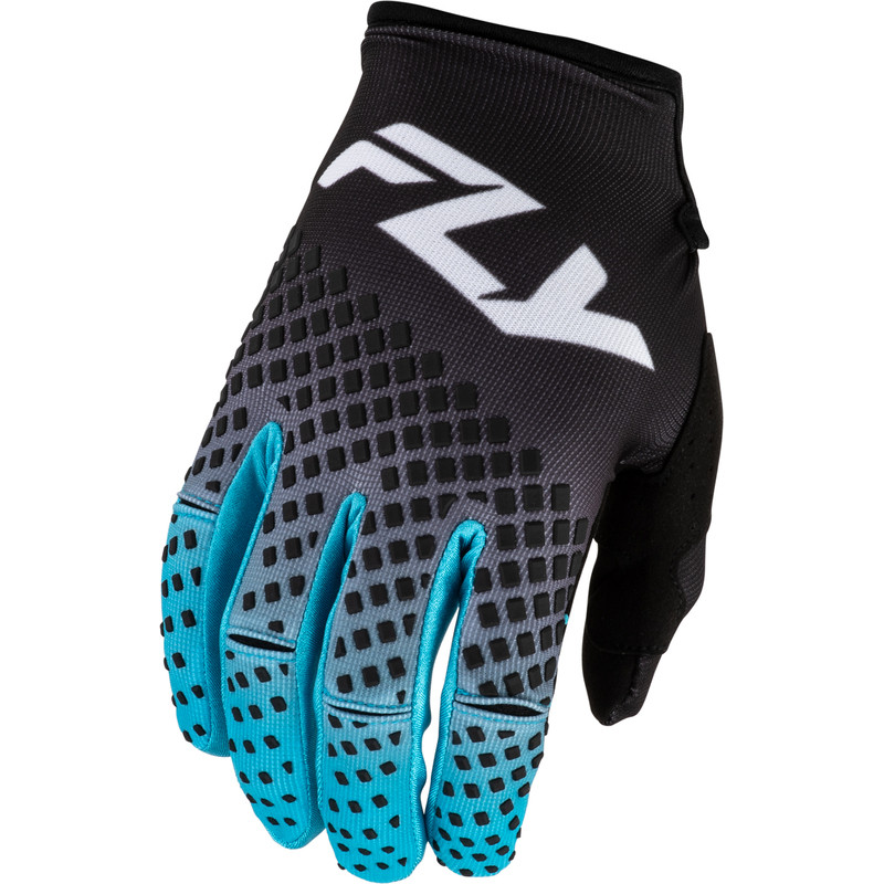 Gants FLY RACING Kinetic Fade - noir/bleu/blanc