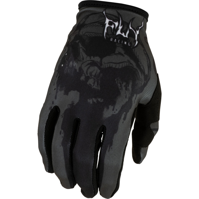 Gants FLY RACING Lite Dark Series - gris/noir