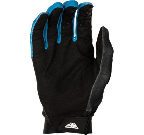 Gants FLY RACING Pro Lite DBK - bleu/noir/blanc