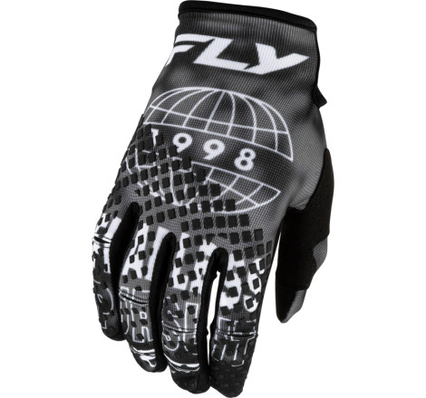 Gants FLY RACING Kinetic Blur - noir/gris