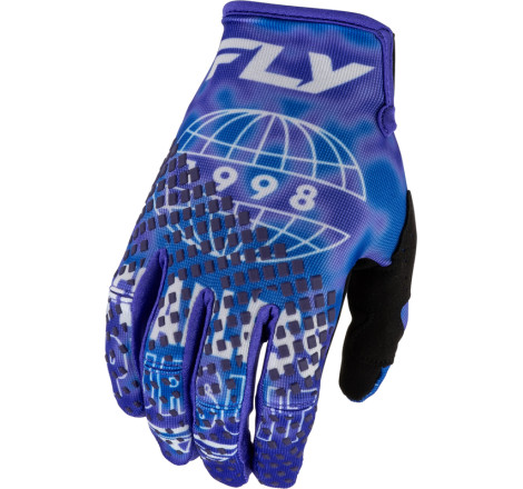 Gants FLY RACING Kinetic Blur - bleu/Navy