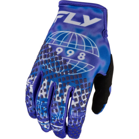 Gants FLY RACING Kinetic Blur - bleu/Navy