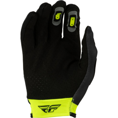 Gants FLY RACING Lite Flake - gris/Hi-Vis/noir