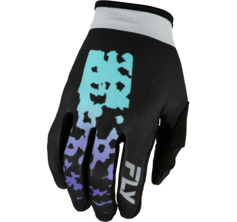 Gants FLY RACING Lite Flake - noir/gris/multi