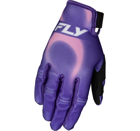 Gants FLY RACING Youth Kinetic Torch - violet/rose