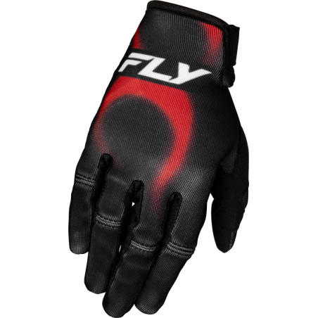 Gants FLY RACING Youth Kinetic Torch - noir/rouge/blanc